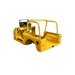 1997-2001 Jeep Wrangler TJ Tub Grade A Solar Yellow with Roll Bar Body