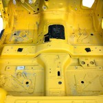 1997-2001 Jeep Wrangler TJ Tub Grade A Solar Yellow with Roll Bar Body