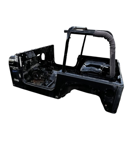 1997-2001 Jeep Wrangler TJ Black Tub C+ Discounted Includes Roll Bar and Tail Gate 