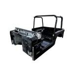 1997-2001 Jeep Wrangler TJ Black Tub C+ Discounted Includes Roll Bar and Tail Gate 