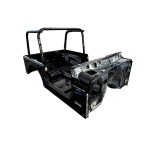 1997-2001 Jeep Wrangler TJ Black Tub C+ Discounted Includes Roll Bar and Tail Gate 