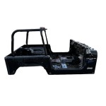 1997-2001 Jeep Wrangler TJ Black Tub C+ Discounted Includes Roll Bar and Tail Gate 