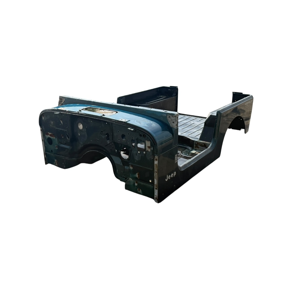 Late-Model 1987-1995 Jeep Wrangler YJ Rust-Free Tub - CJ7 Conversion Compatible - Grade A | PartsBreakers