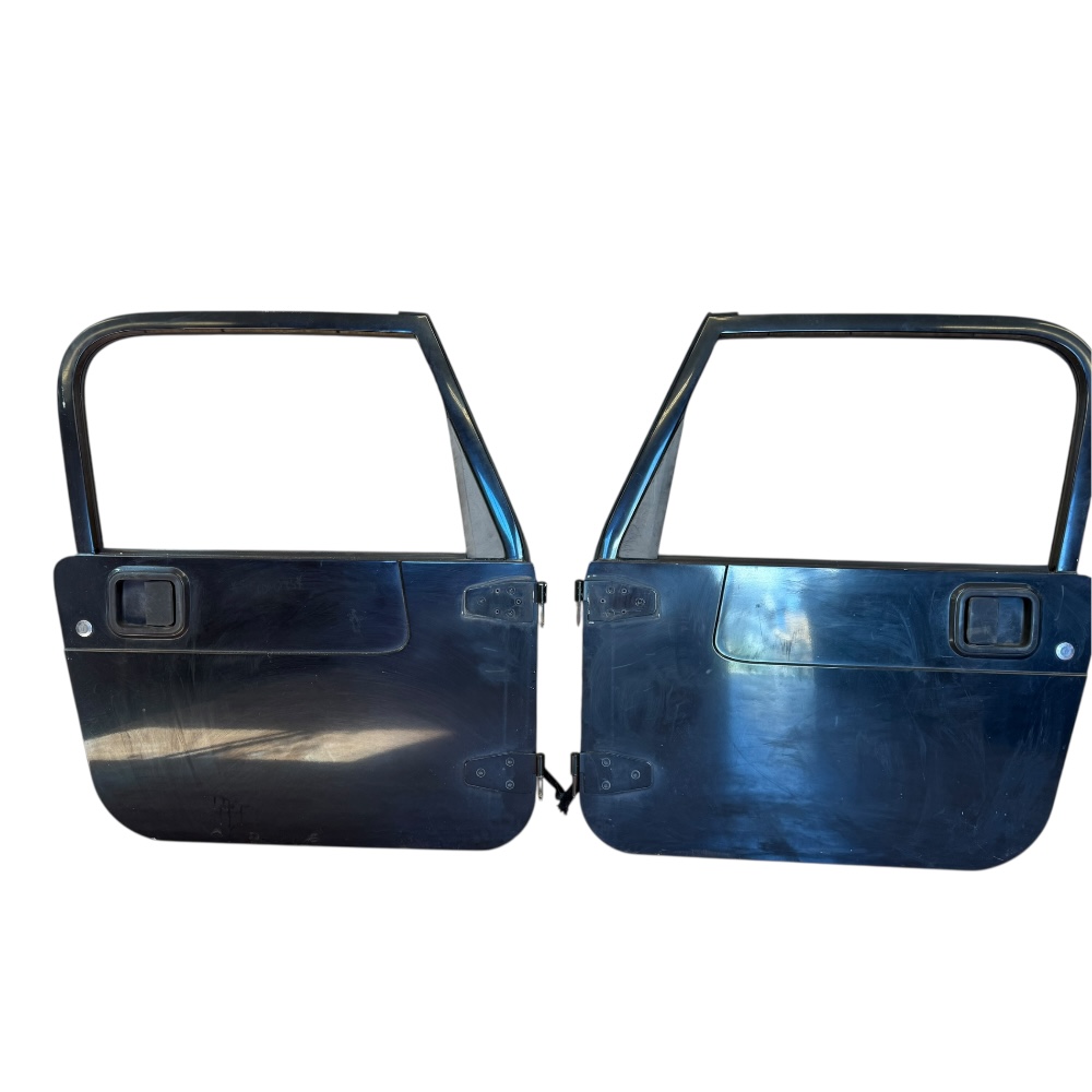 Jeep Wrangler TJ LJ Full Door Doors Set Left Right Black