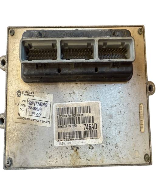 56041746 2001 Wrangler TJ ECM Engine Computer 4.0L Automatic 