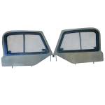 Jeep Wrangler TJ LJ Upper Set Glass Uppers Sliding Window 
