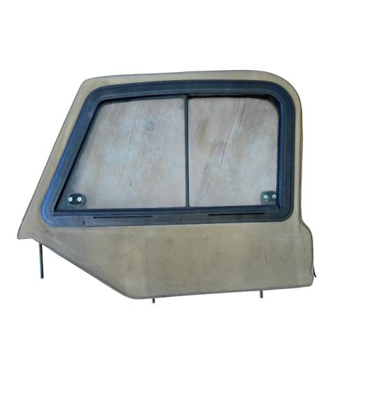 Jeep Wrangler TJ LJ Upper Set Glass Uppers Sliding Window 
