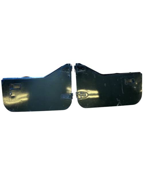 Jeep Wrangler YJ Half Doors Door Set Driver Passenger Black 1987-1995