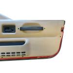 Jeep Wrangler TJ LJ Half Doors Door Set Driver Passenger Red Tan Panels 1997-2006