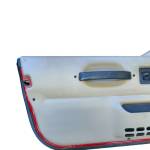 Jeep Wrangler TJ LJ Half Doors Door Set Driver Passenger Red Tan Panels 1997-2006