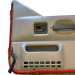 Jeep Wrangler TJ LJ Half Doors Door Set Driver Passenger Red Gray Panels 1997-2006