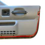 Jeep Wrangler TJ LJ Half Doors Door Set Driver Passenger Red Gray Panels 1997-2006