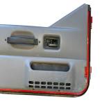Jeep Wrangler TJ LJ Half Doors Door Set Driver Passenger Red Gray Panels 1997-2006