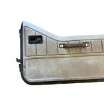Jeep Wrangler YJ Half Doors Door Set Driver Passenger Black Tan Panels 1987-1995
