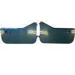 Jeep Wrangler YJ Half Doors Door Set Driver Passenger Green 1987-1995