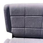 Jeep Wrangler TJ Rear Seat Grey Gray Triangles 
