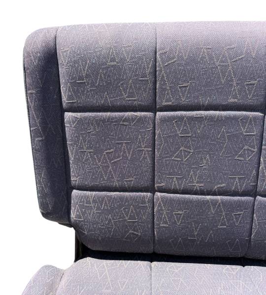 Jeep Wrangler TJ Rear Seat Grey Gray Triangles 