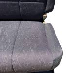 Jeep Wrangler TJ Rear Seat Grey Gray Triangles 