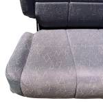 Jeep Wrangler TJ Rear Seat Grey Gray Triangles 