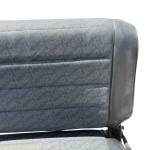 Jeep Wrangler YJ Black Rear Seat Jeep Logo Vinyl OEM 