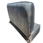 Jeep Wrangler YJ Black Rear Seat Jeep Logo Vinyl OEM 