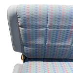 Jeep Wrangler TJ Rear Seat Light Gray Grey Cloth Vinyl 1997-2002 