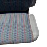 Jeep Wrangler TJ Rear Seat Light Gray Grey Cloth Vinyl 1997-2002 