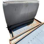 Jeep Wrangler YJ Rear Seat Tumble Grey Gray Cloth 1987-2
