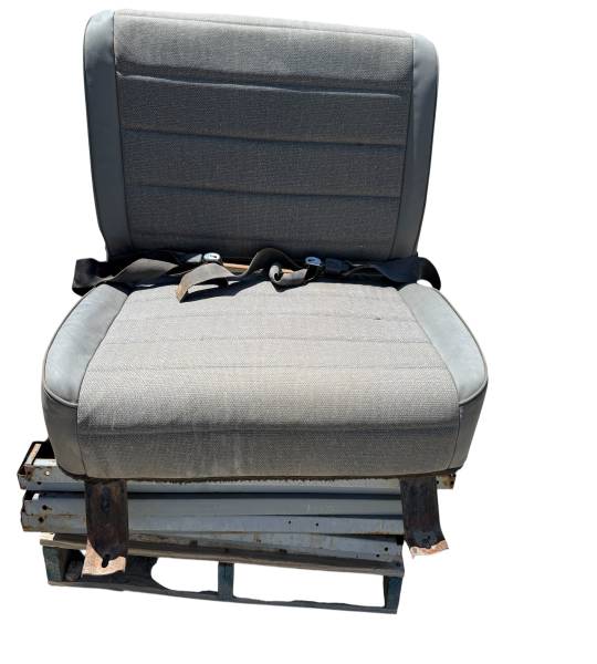 Jeep Wrangler YJ CJ7 Rear Seat Foldable Built in Brackets Lap Belts 