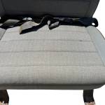 Jeep Wrangler YJ CJ7 Rear Seat Foldable Built in Brackets Lap Belts 