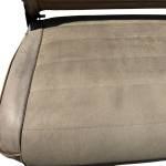 Jeep Wrangler YJ Rear Seat Ivory Tan Logo Vinyl 1987-1995