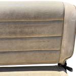 Jeep Wrangler YJ Rear Seat Ivory Tan Logo Vinyl 1987-1995