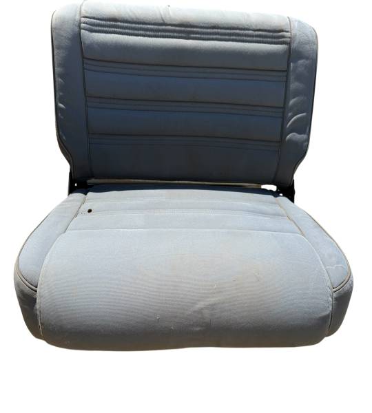 Jeep Wrangler YJ Rear Seat Foldable Tumble Gray Grey Cloth 1987-1995