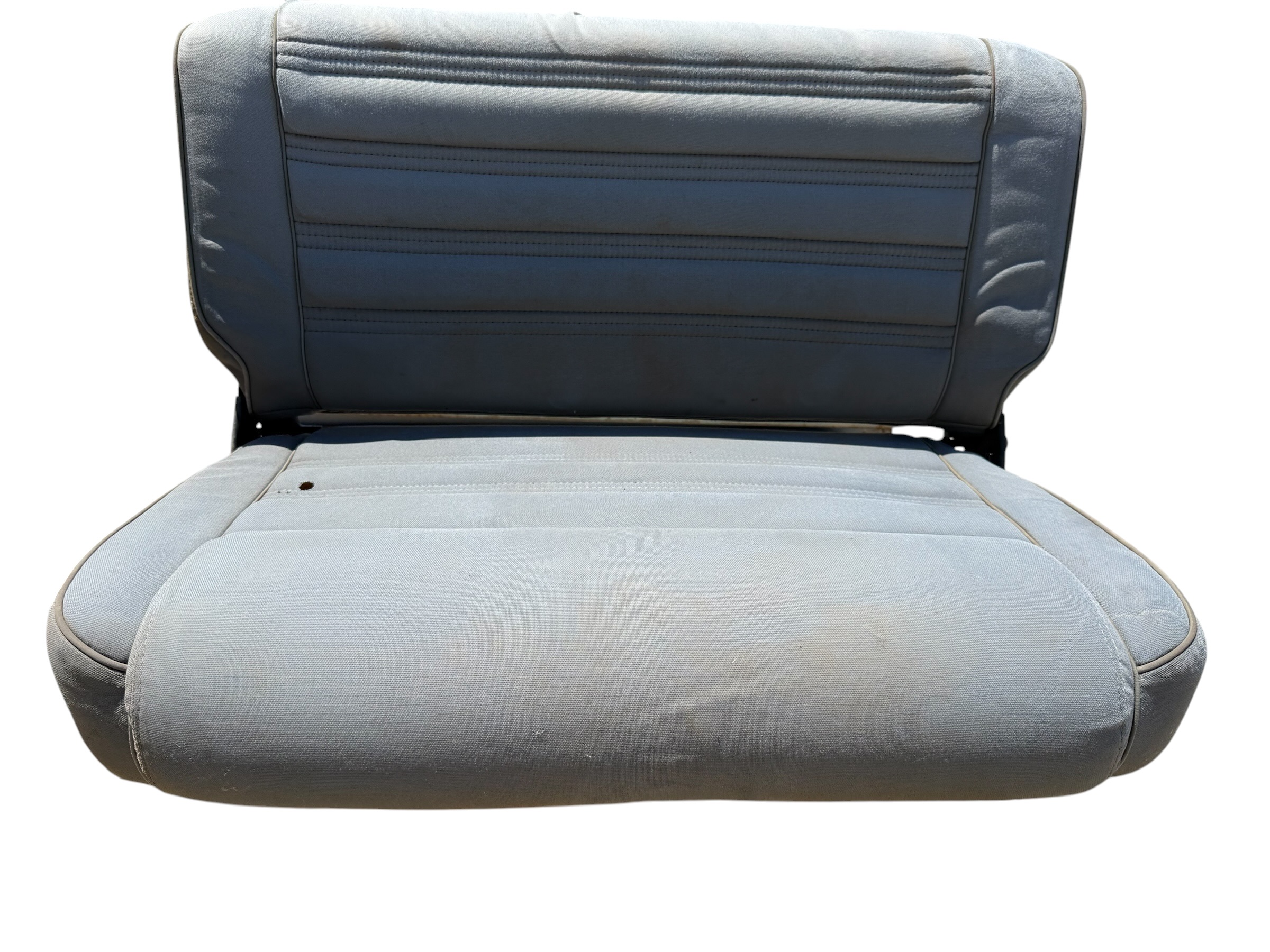 Jeep Wrangler YJ Rear Seat Foldable Tumble Gray Grey Cloth 1987-1995