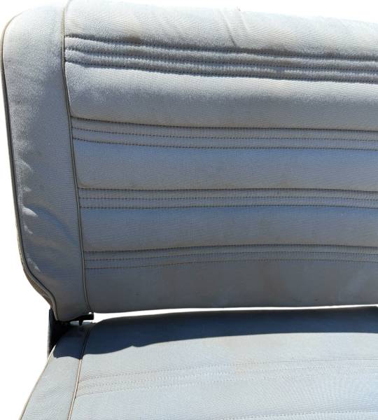 Jeep Wrangler YJ Rear Seat Foldable Tumble Gray Grey Cloth 1987-1995