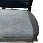 1987-1995 Jeep Wrangler YJ Rear Seat Tumble Black Gray Reupholstered