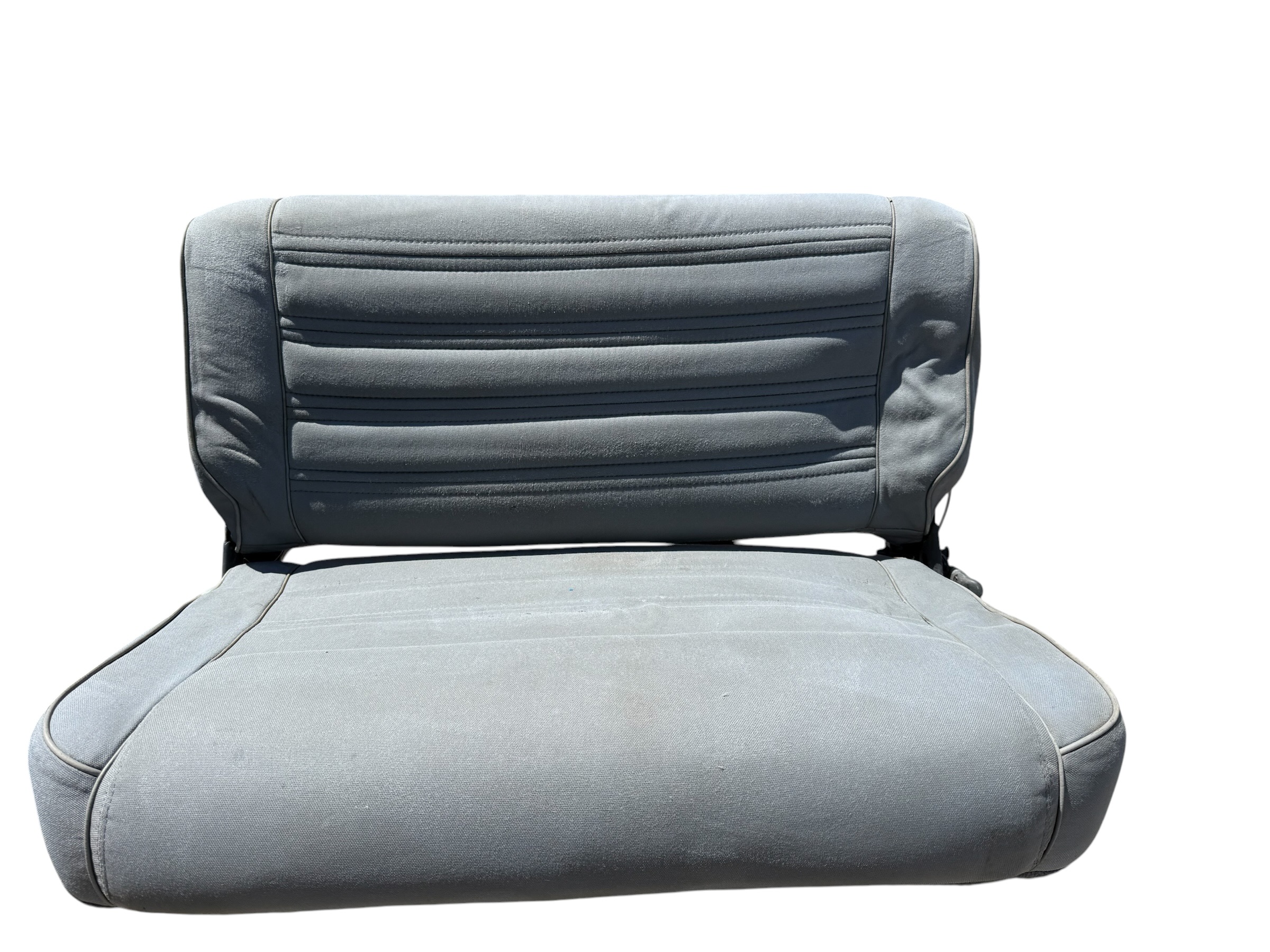 1987-1995 Jeep Wrangler YJ Rear Seat Gray/Grey Cloth OEM