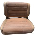1987-1995 Jeep Wrangler YJ Rear Seat Tan Sienna Jeep Logo OEM