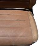 1987-1995 Jeep Wrangler YJ Rear Seat Tan Sienna Jeep Logo OEM