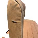 1987-1995 Jeep Wrangler YJ Rear Seat Tan Sienna Jeep Logo OEM