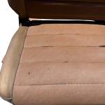 1987-1995 Jeep Wrangler YJ Rear Seat Tan Sienna Jeep Logo OEM