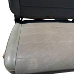 1987-1995 Jeep Wrangler YJ Rear Seat Gray/Grey Vinyl Jeep Logo OEM