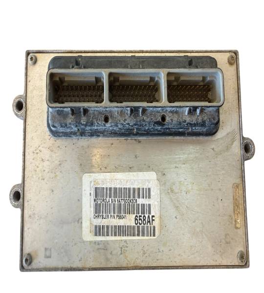 2000 Jeep Wrangler TJ 4.0L 6 Cylinder Automatic ECM Engine Computer 56041658AF 