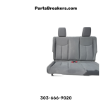 2011-2018 Jeep Wrangler JK two-door Rear Bench Seat 