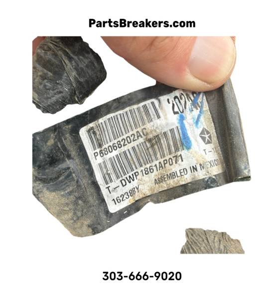 2011 Jeep Compass 2.4L Dual VVT Engine Wire Harness 68068202AC