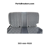 2003-2006 Wrangler TJ LJ Rear Bench Seat Black