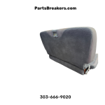 2003-2006 Wrangler TJ LJ Rear Bench Seat Black