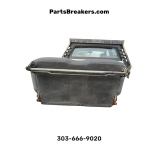 2003-2006 Wrangler TJ LJ Rear Bench Seat Black