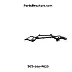 1997-2002 Jeep Wrangler TJ Frame - Grade B Chassis for 4.0L 6-Cylinder