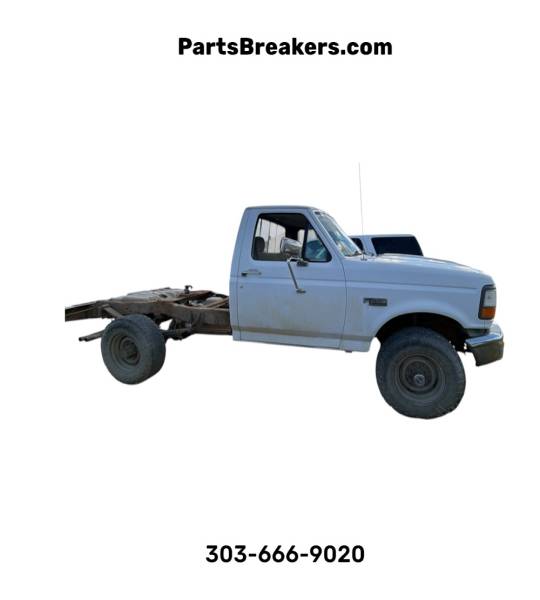 Ford OBS Cab Frame Axles 460 Engine 109K 1994 White Call For Pricing 